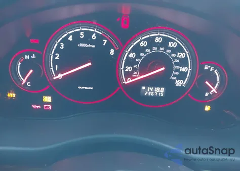 2005 Subaru Outback 2.5I Basic from USA, damaged, VIN 4S4BP61C977304893